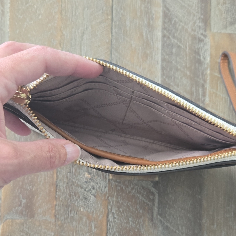 Michael Kors Beige Wristlet - Picture 3 of 3